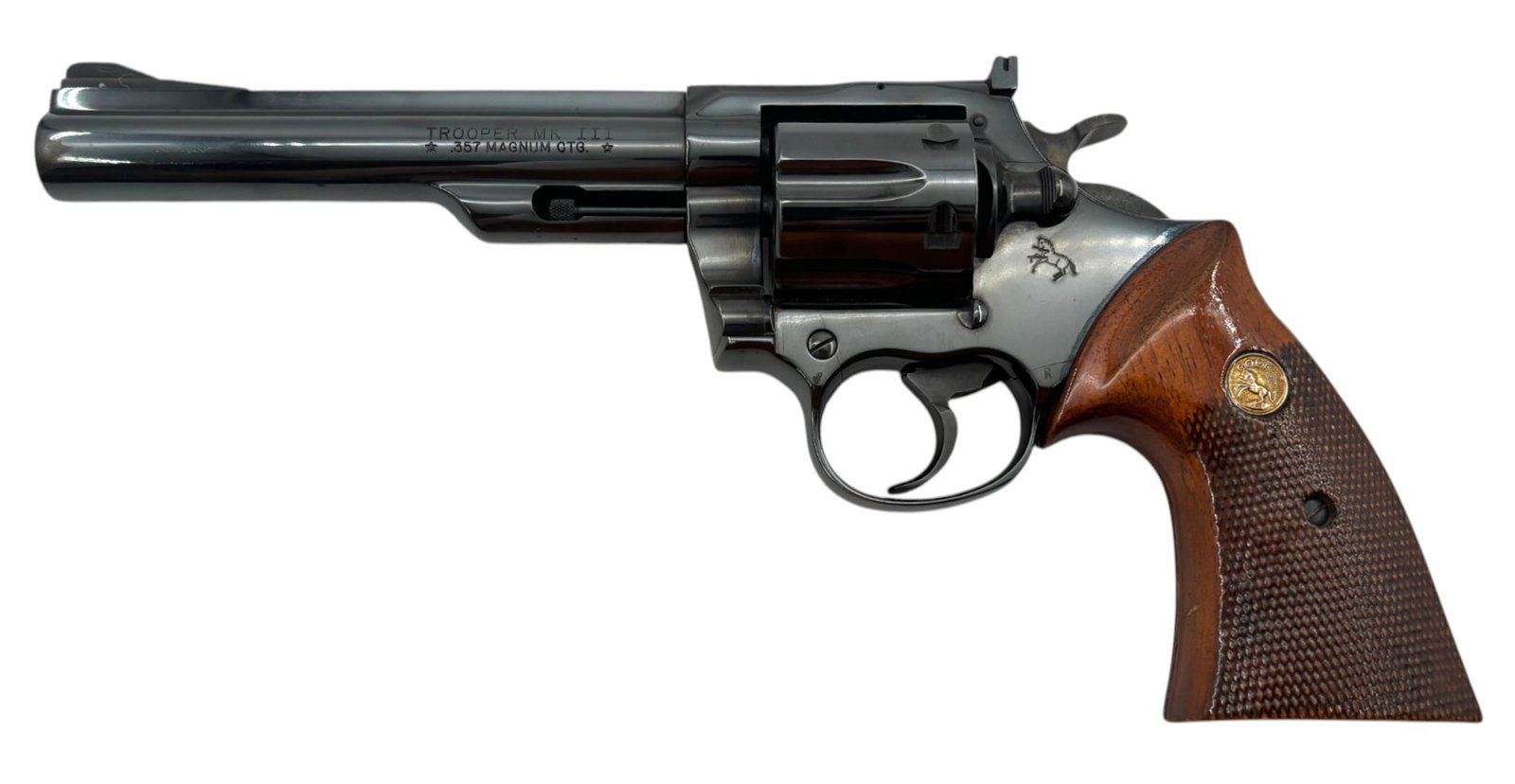 Excellent 1978 Colt Trooper MK III 6" Blued .357 MAGNUM Revolver