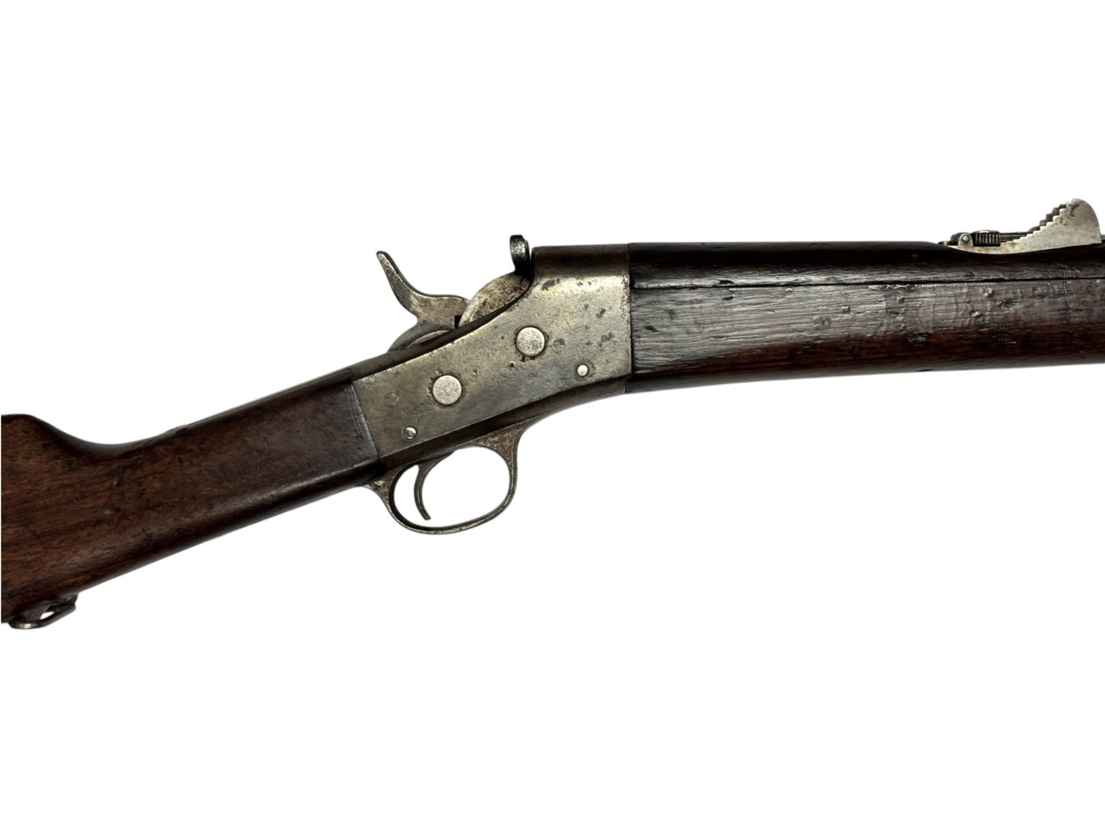 South American Remington Rolling Block Model 1901 7mm MAUSER Military Contract Rifle - 12