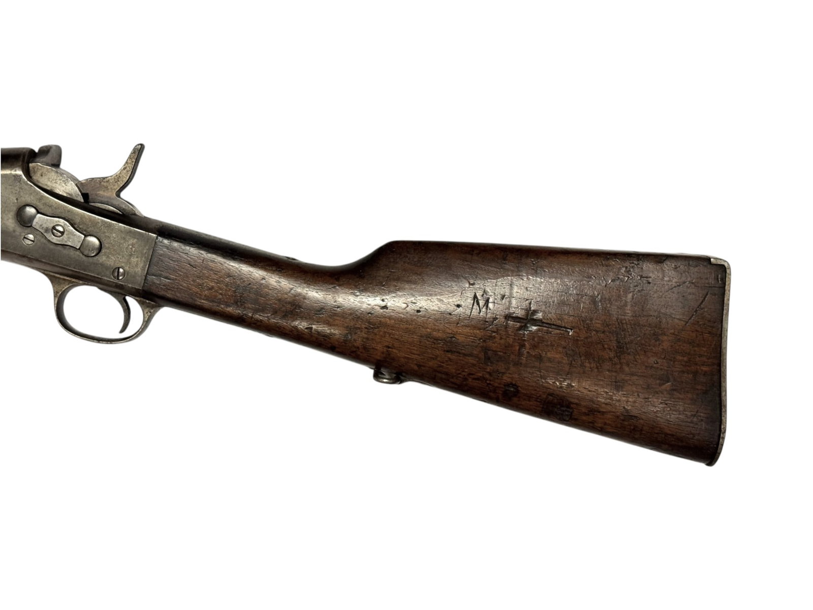 South American Remington Rolling Block Model 1901 7mm MAUSER Military Contract Rifle - 6