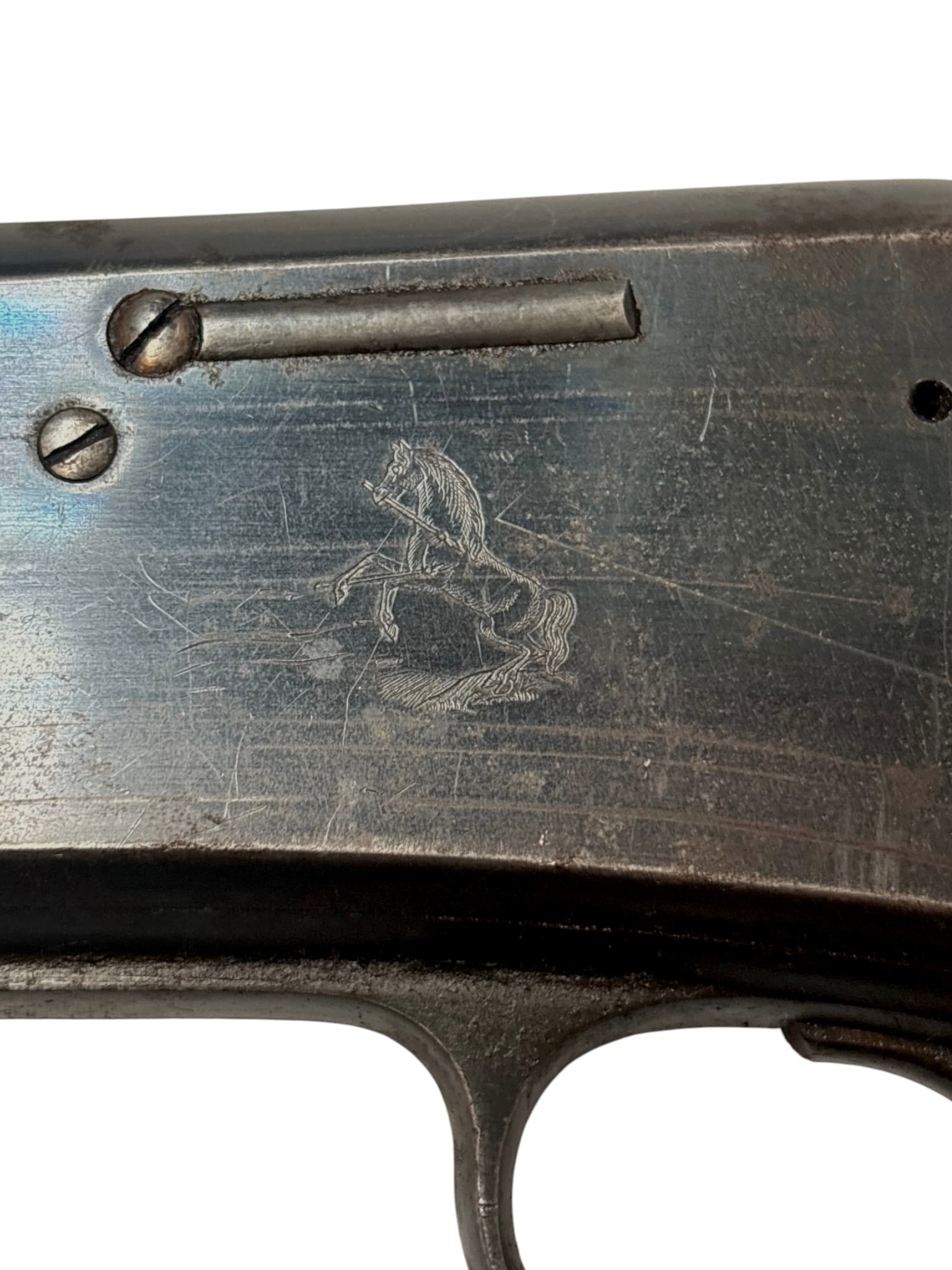 Antique Early 1886 Colt Lightning Medium Frame .32 CAL Pump Action Rifle w/ Lyman No. 1 Tang Sight - 16