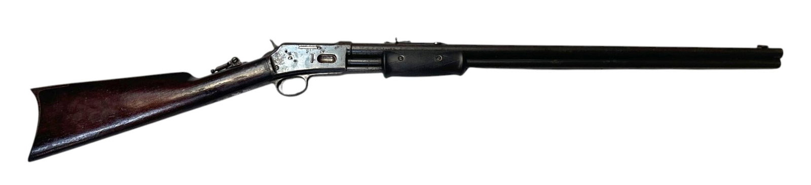 Antique Early 1886 Colt Lightning Medium Frame .32 CAL Pump Action Rifle w/ Lyman No. 1 Tang Sight - 4