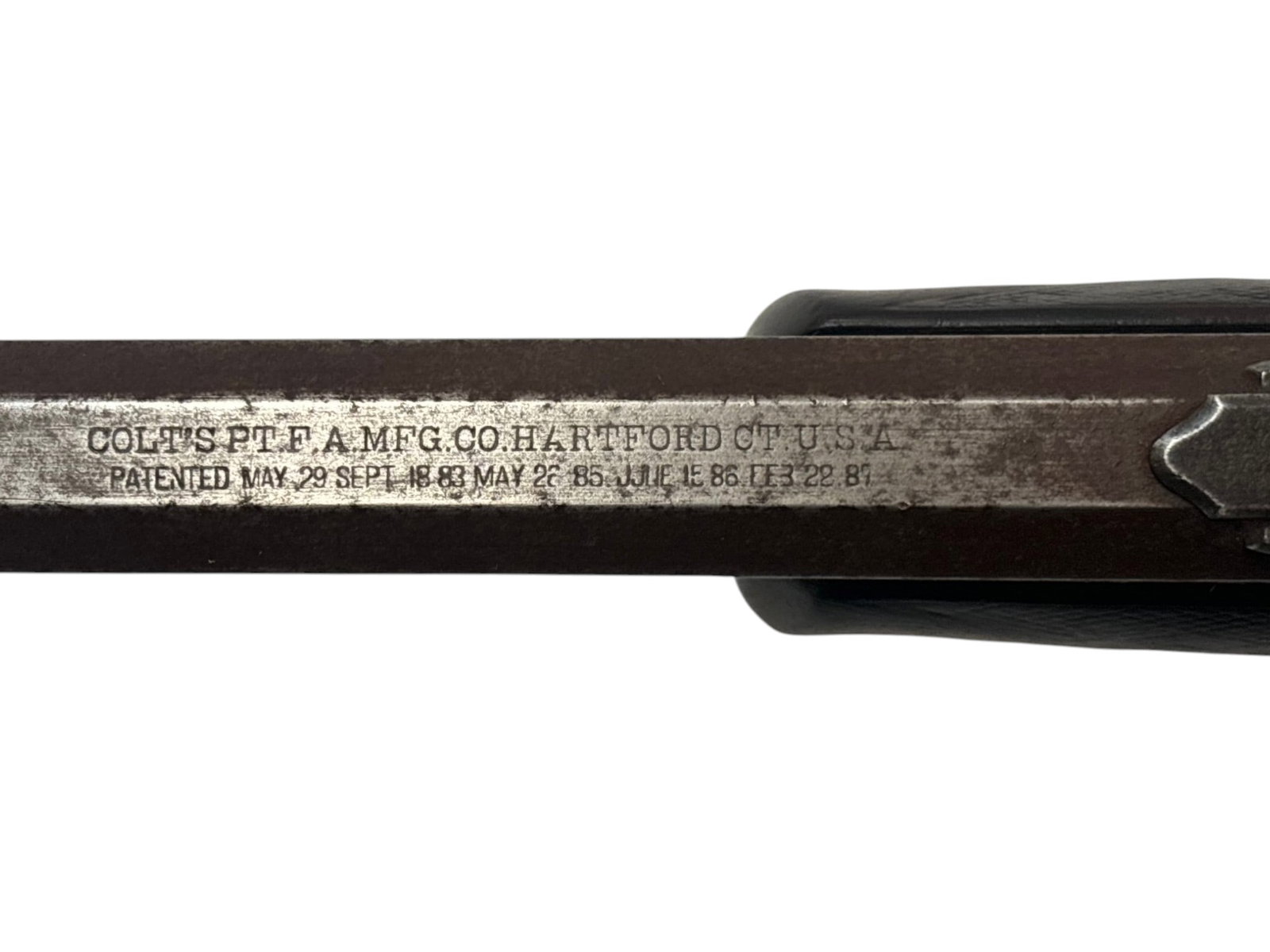 1900 Colt Lightning Medium Frame .38 CAL Pump Action Rifle - 4