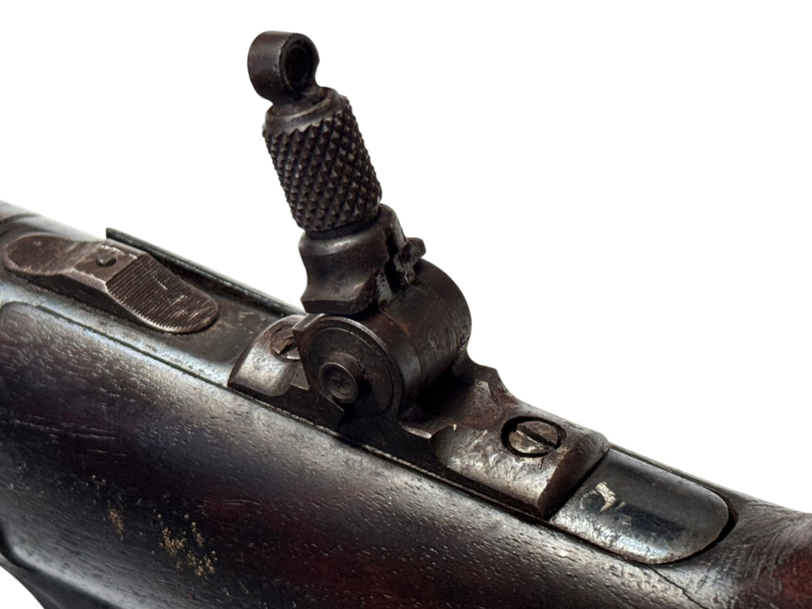 FIRST YEAR Savage M1914 Slide Action .22-SL-LR Takedown Rifle w/ Lyman No. 1A Combination Sight - 6