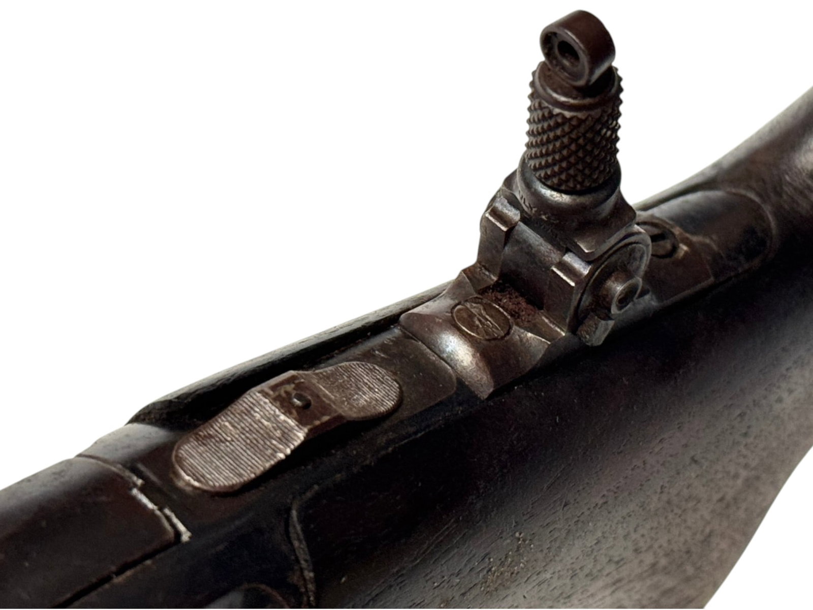 FIRST YEAR Savage M1914 Slide Action .22-SL-LR Takedown Rifle w/ Lyman No. 1A Combination Sight - 7