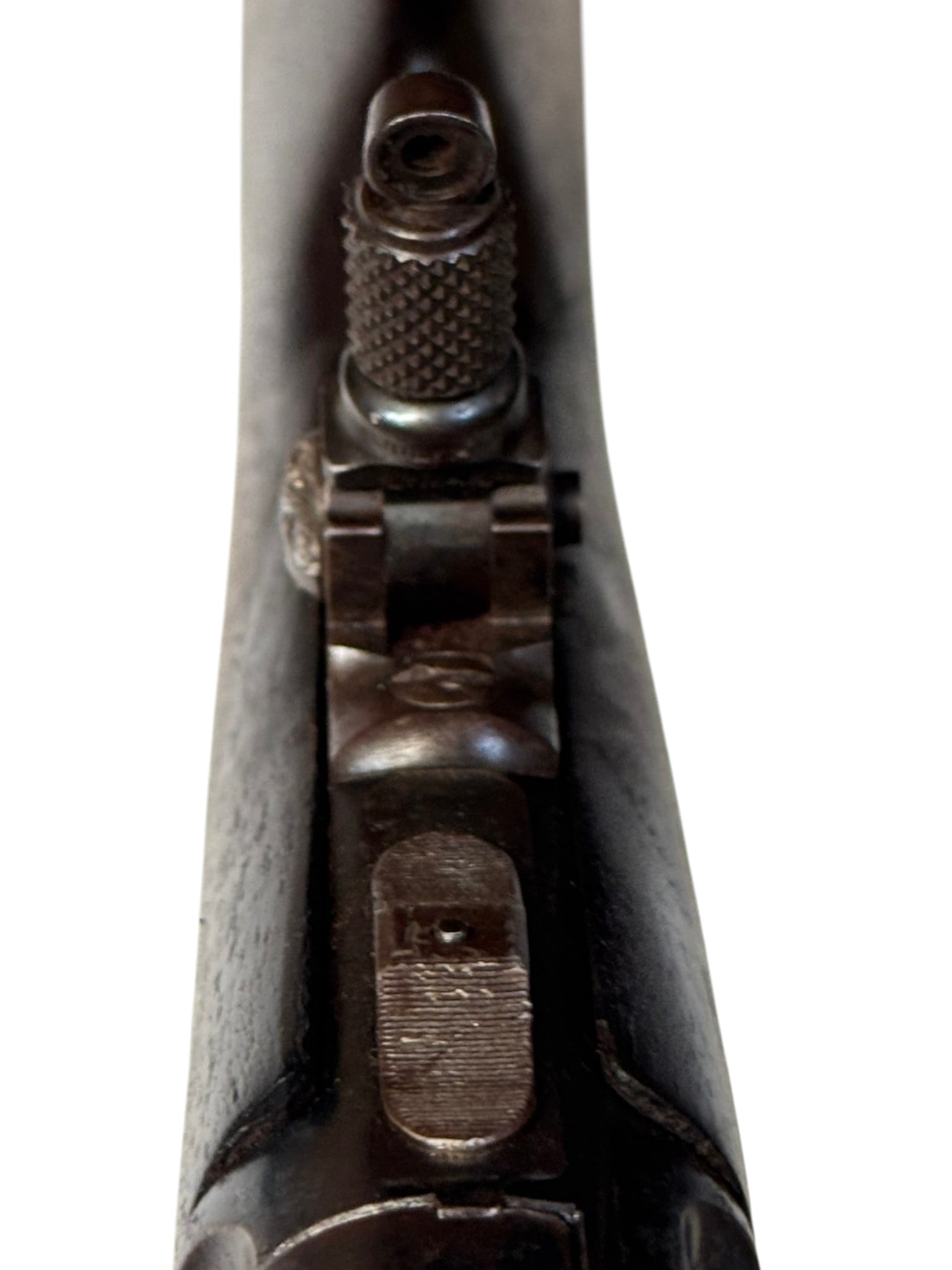 FIRST YEAR Savage M1914 Slide Action .22-SL-LR Takedown Rifle w/ Lyman No. 1A Combination Sight - 8