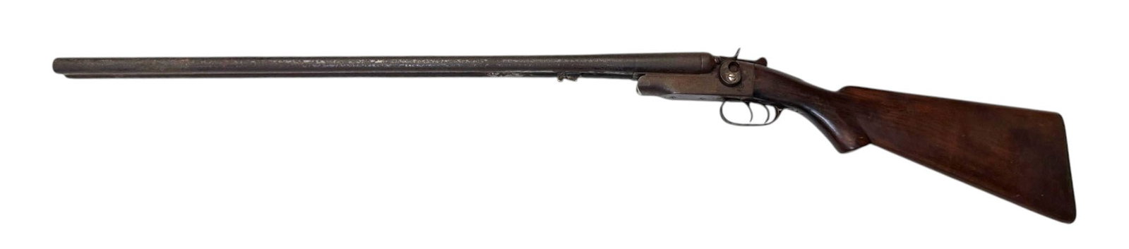 Early 1900s J. Stevens Model 225 Break Action 12 GA. SXS Double Barrel Shotgun - 2