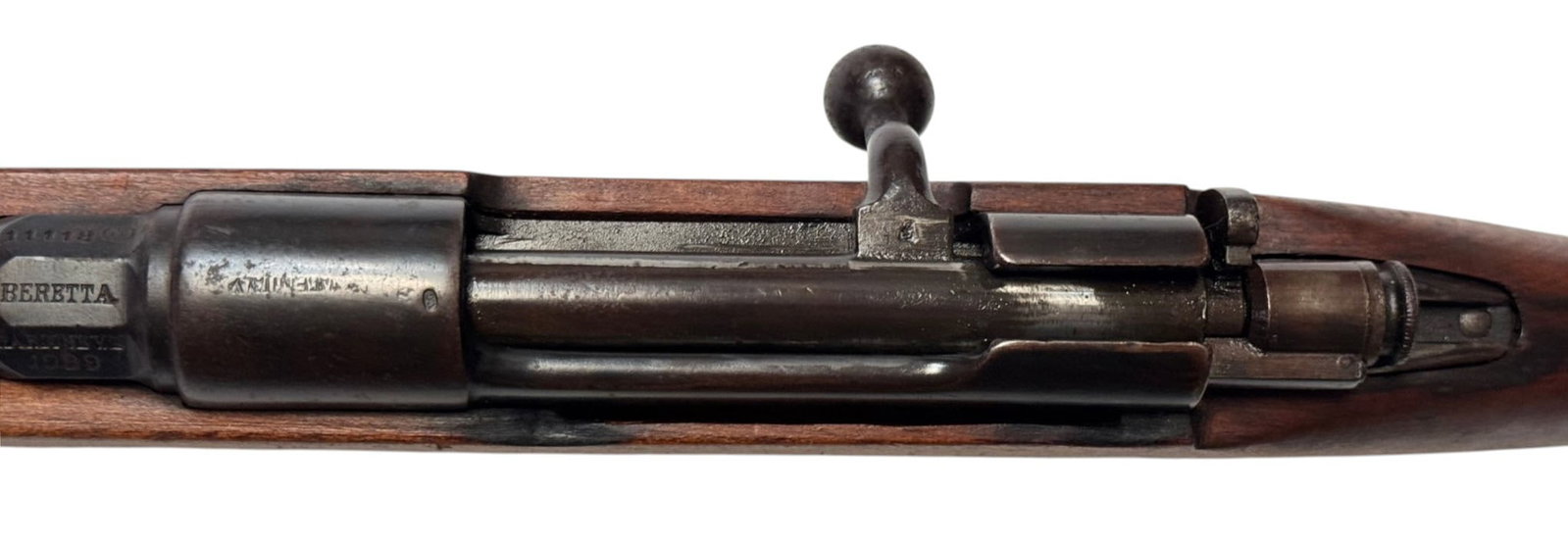 Pre-WWII Italian Military 1929 Beretta Model 98/28TS Carbine 6.5x52mm CARCANO Rifle - 3