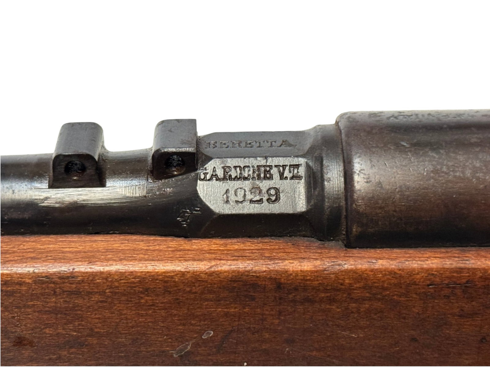 Pre-WWII Italian Military 1929 Beretta Model 98/28TS Carbine 6.5x52mm CARCANO Rifle - 5