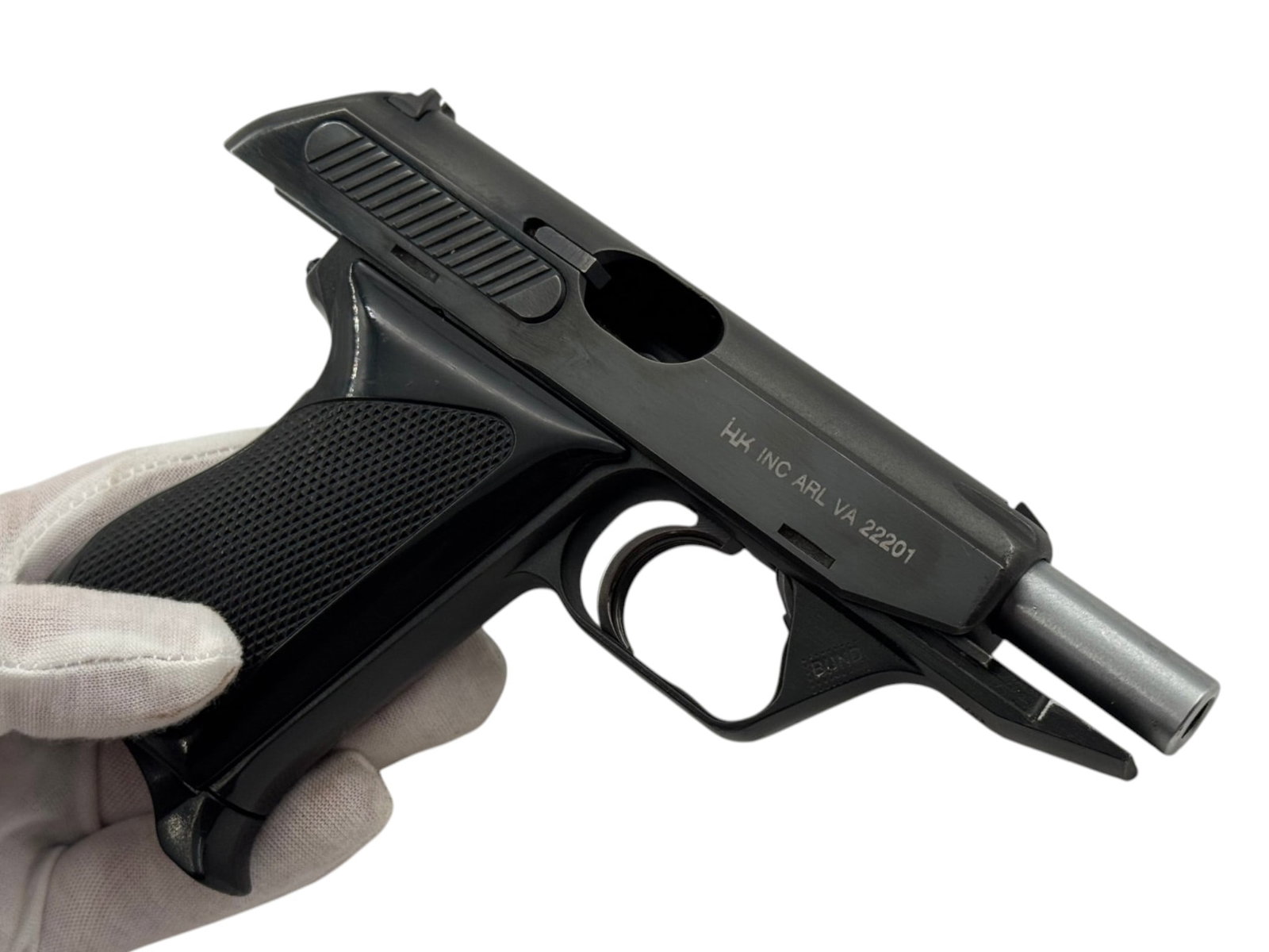 Rare MINT 1971 German Police "BUND" Heckler & Koch Model 4 (HK4) .32 ACP Pistol w/ 4 Mags - 8