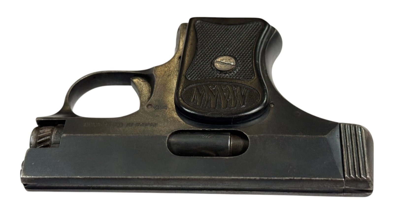RARE Excellent 1921 German Fritz Mann 6.35mm Semi-Automatic Vest Pocket Pistol - 5
