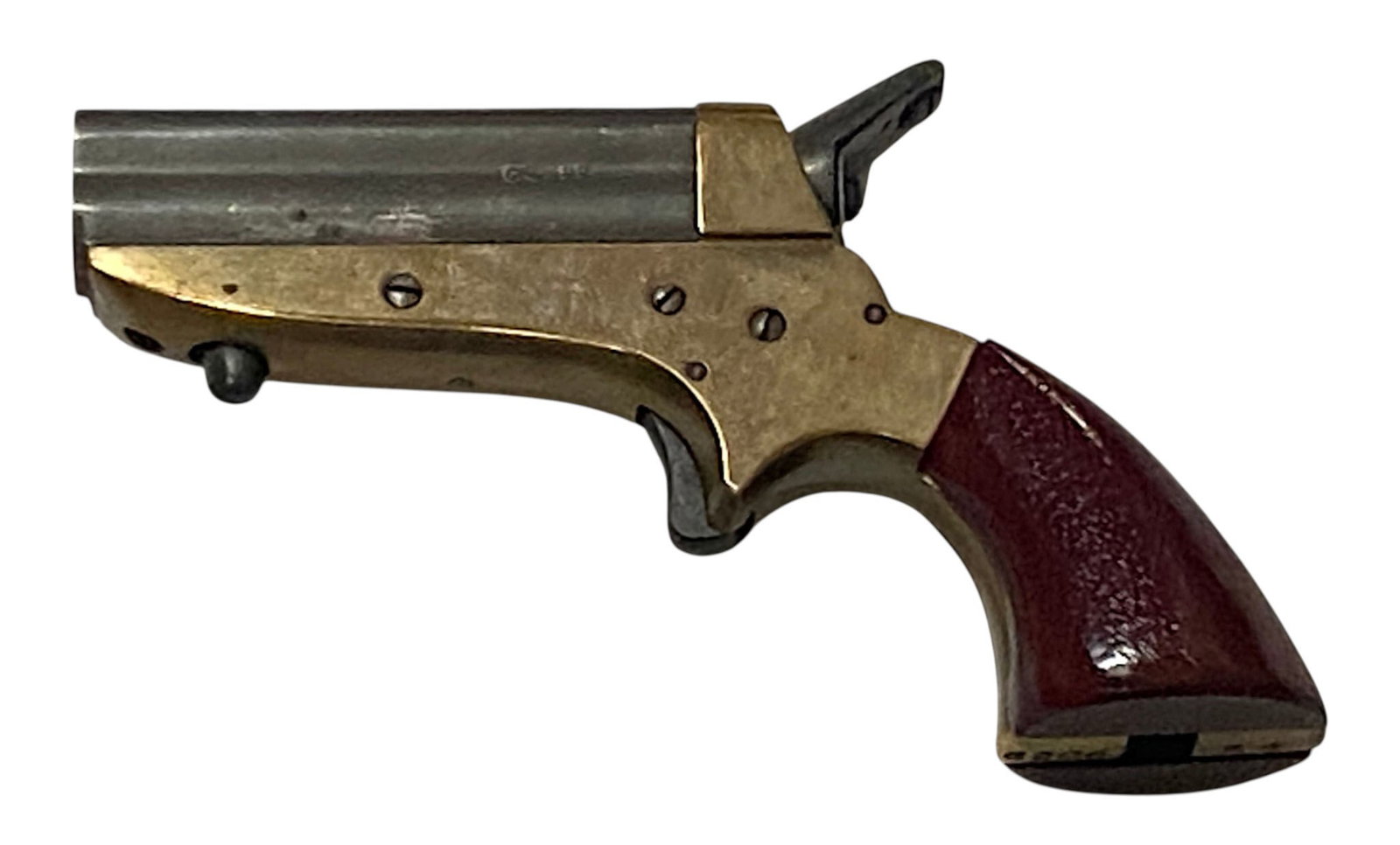 Excellent Italian Uberti Navy Arms .22LR Derringer Pistol - 2