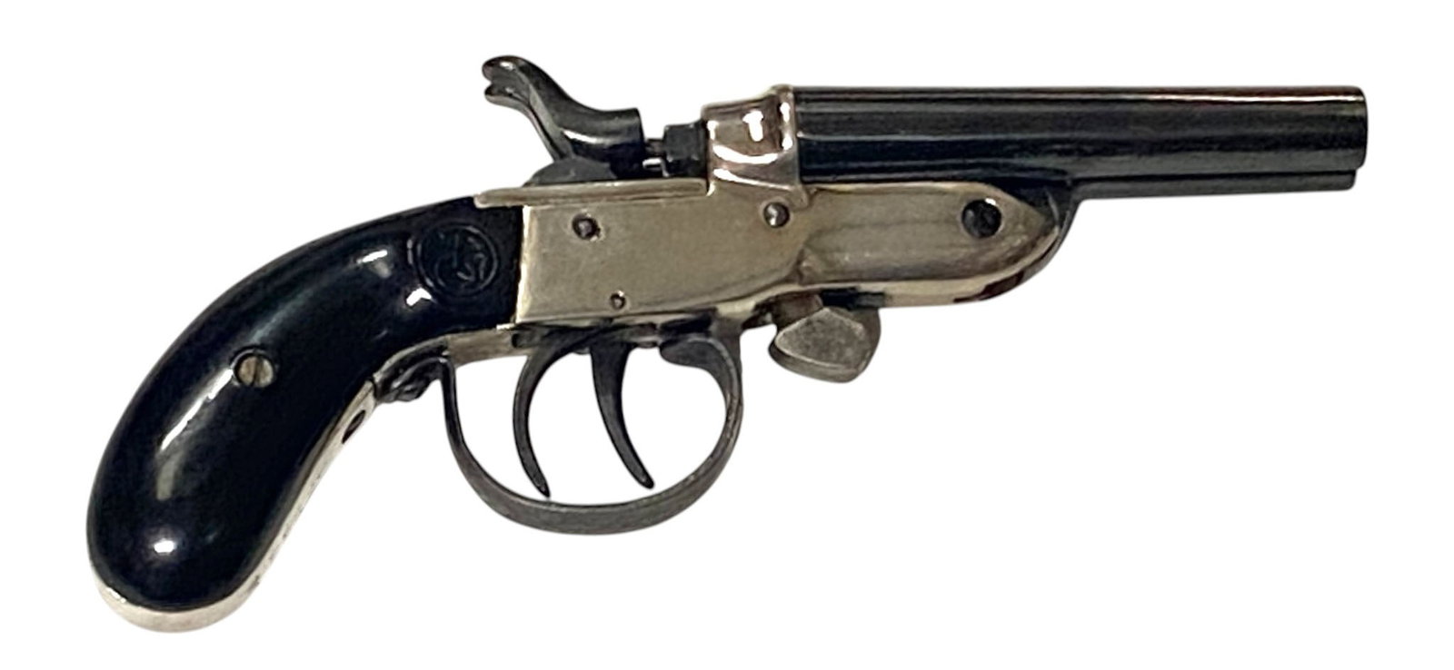 Excellent Rosco Arms Garrucha .22 SHORT Double Trigger Derringer Pistol - 2