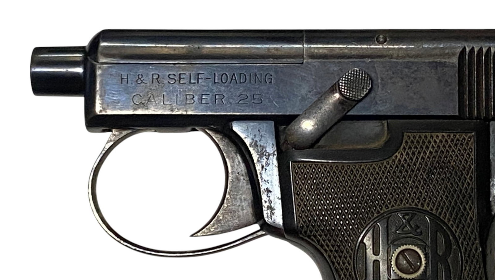 Harrington & Richardson Self Loading .25 ACP Semi-Automatic Pocket Pistol - 4