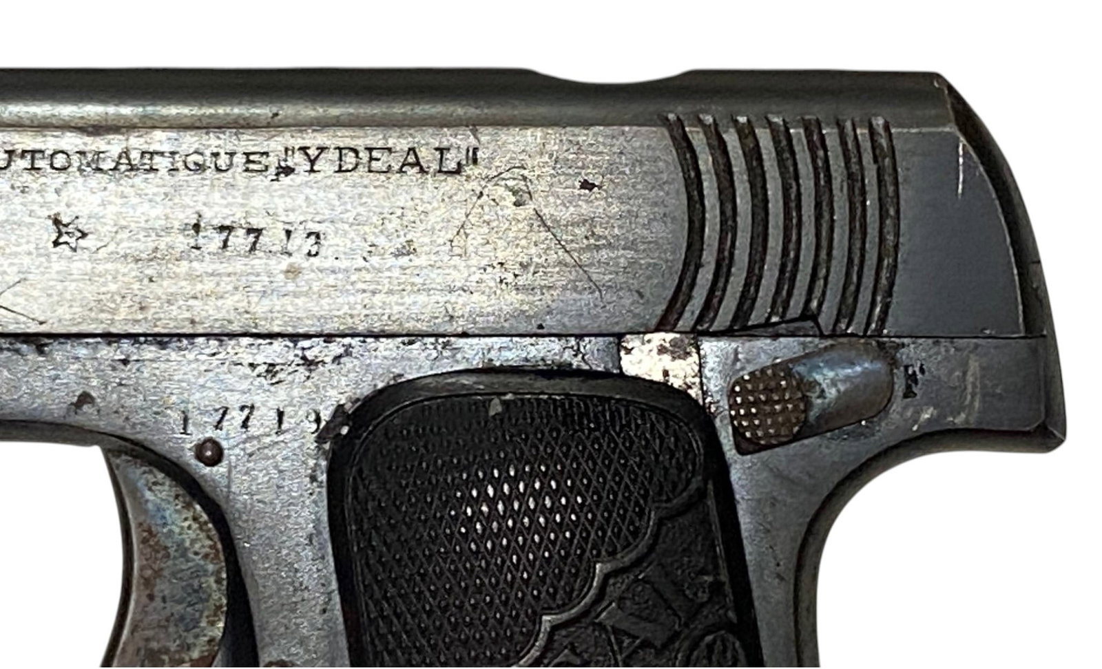 Francisco Arizmendi Ydeal 6.35MM Semi-Automatic Pocket Pistol - 4