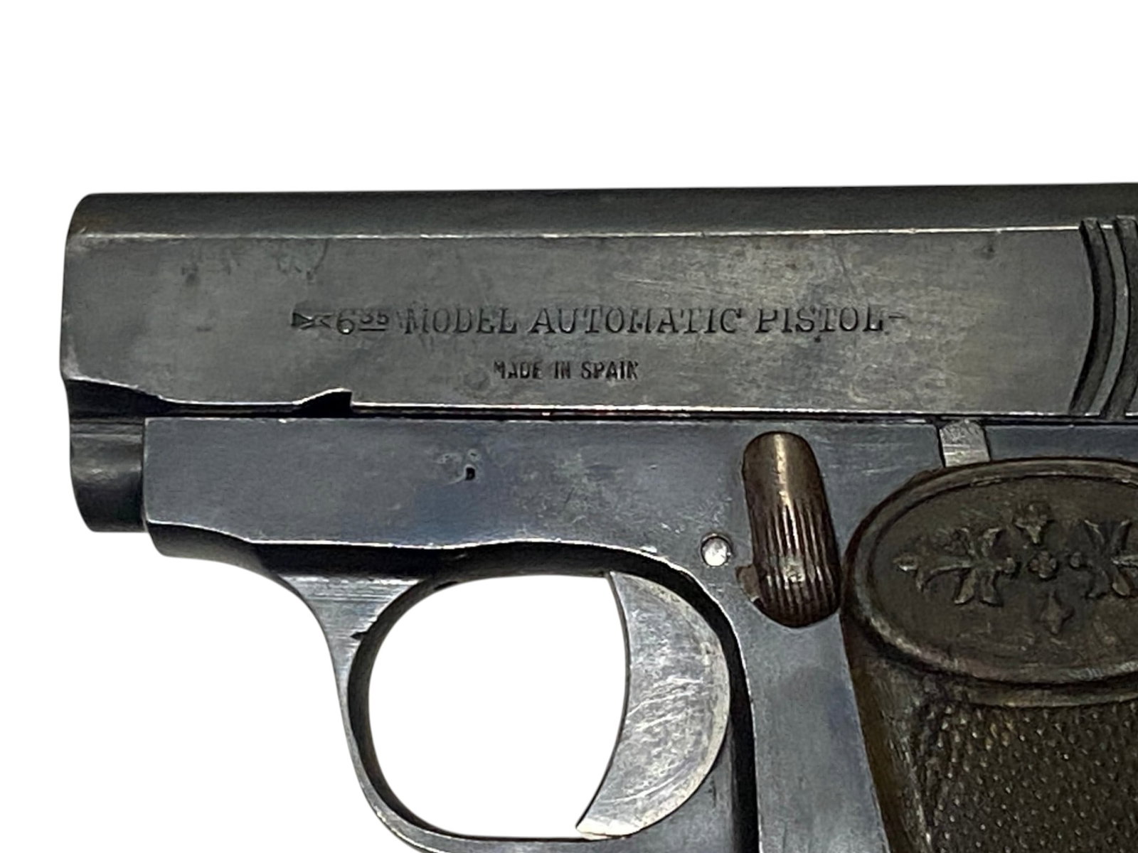 1924 Spanish Ermua 6.35 MM Semi-Automatic Pocket Pistol - 7