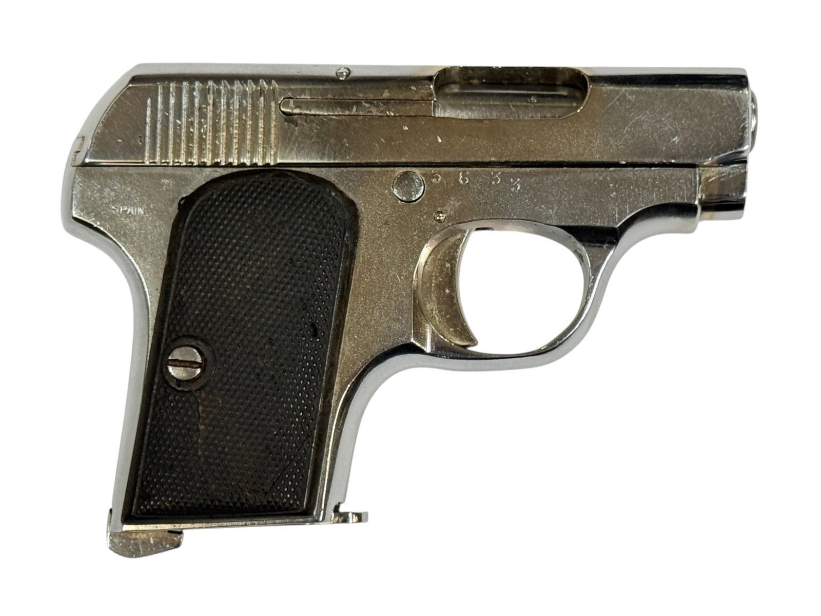 Spanish Stosel Model 1910 Semi-Automatic 6.35 MM Pocket Pistol - 2