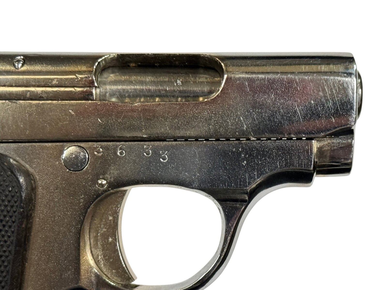 Spanish Stosel Model 1910 Semi-Automatic 6.35 MM Pocket Pistol - 4