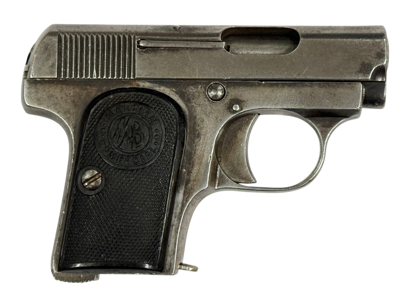 Spanish Martian Comercial 6.35 MM Semi-Automatic Pocket Pistol - 2