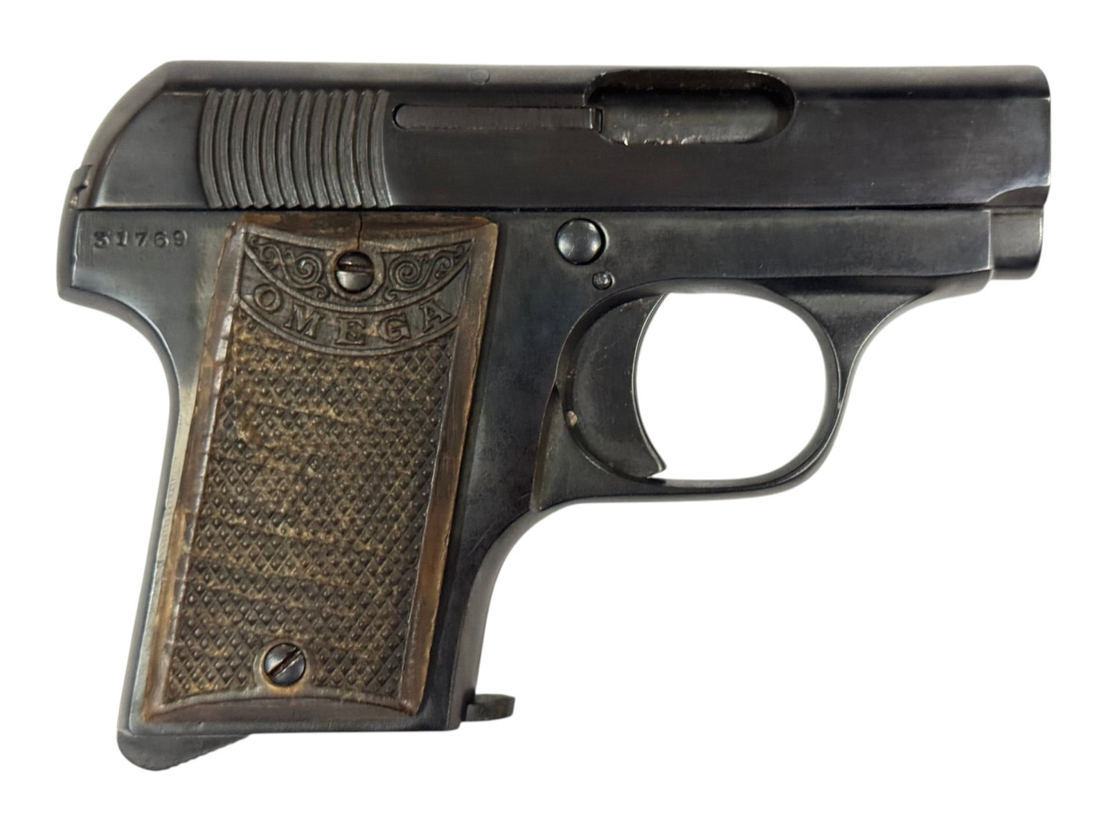Excellent Omega 6.35 MM Semi-Automatic Pocket Pistol - 2