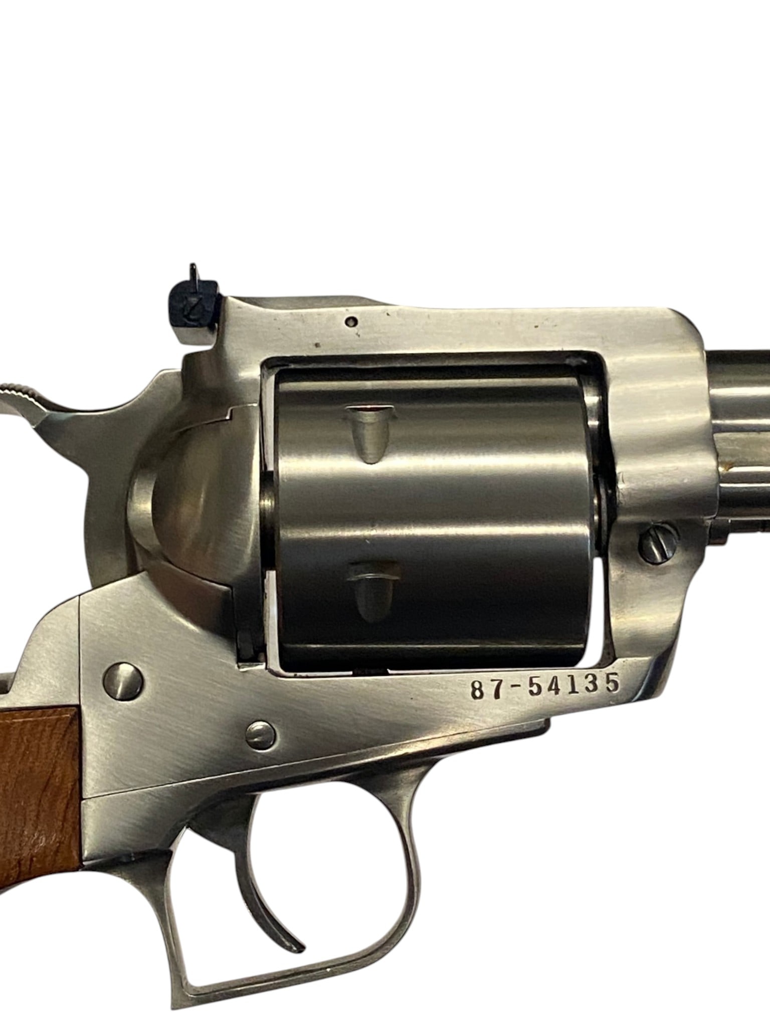 Excellent Ruger New Model Super Blackhawk .44 MAGNUM Stainless 7.5” Revolver in Case - 9