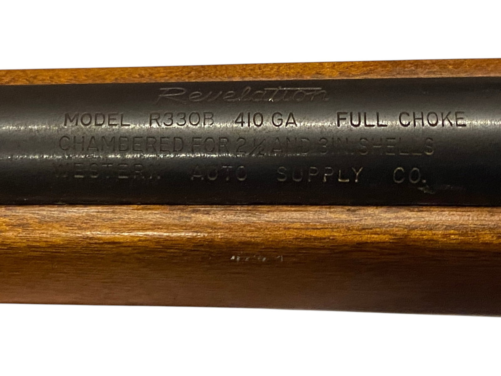 Western Auto Supply Co. Revelation Model R330B .410 GA. Bolt Action Shotgun - 5