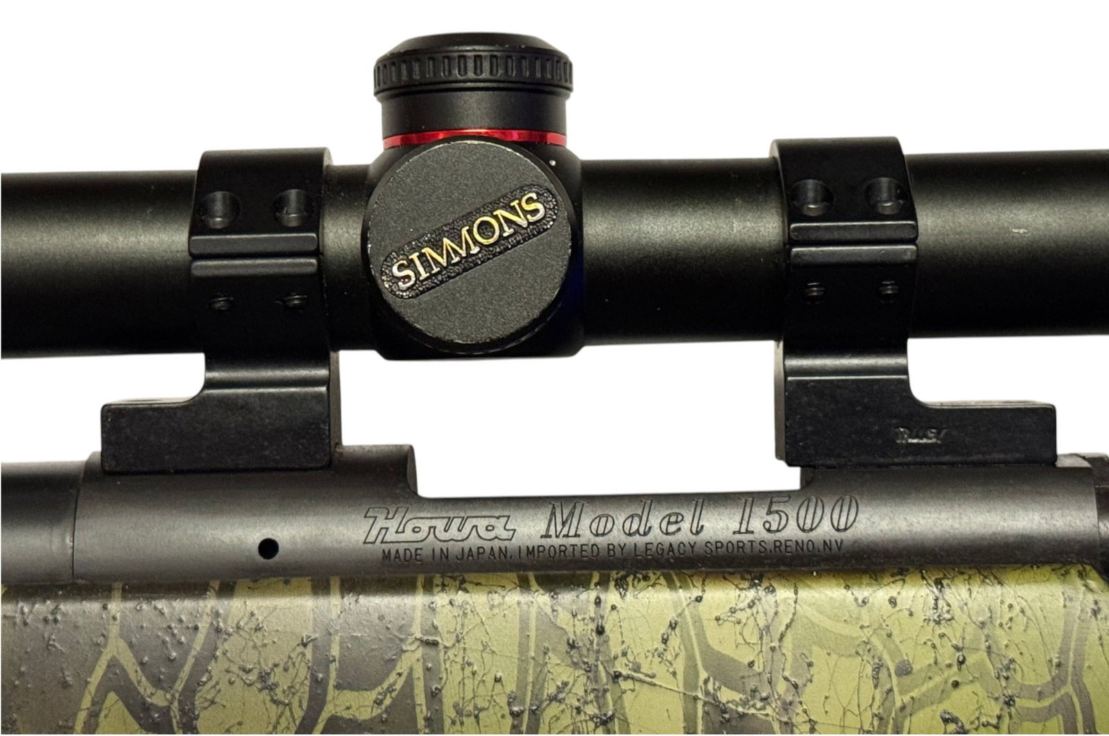 Excellent Howa Model 1500 7.62x39 Bolt Action Magazine Hunting Rifle with Simmons Optic - 3