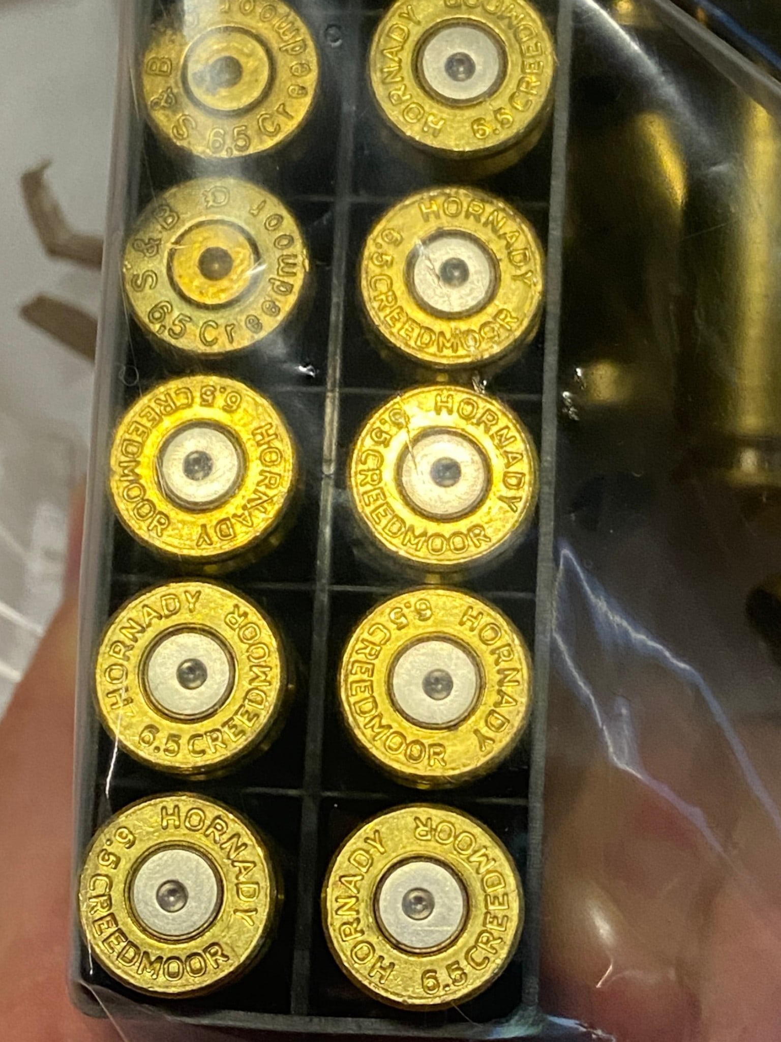 Approx. (65) 6.5 CREEDMOOR Shot Brass for Reloading - 2