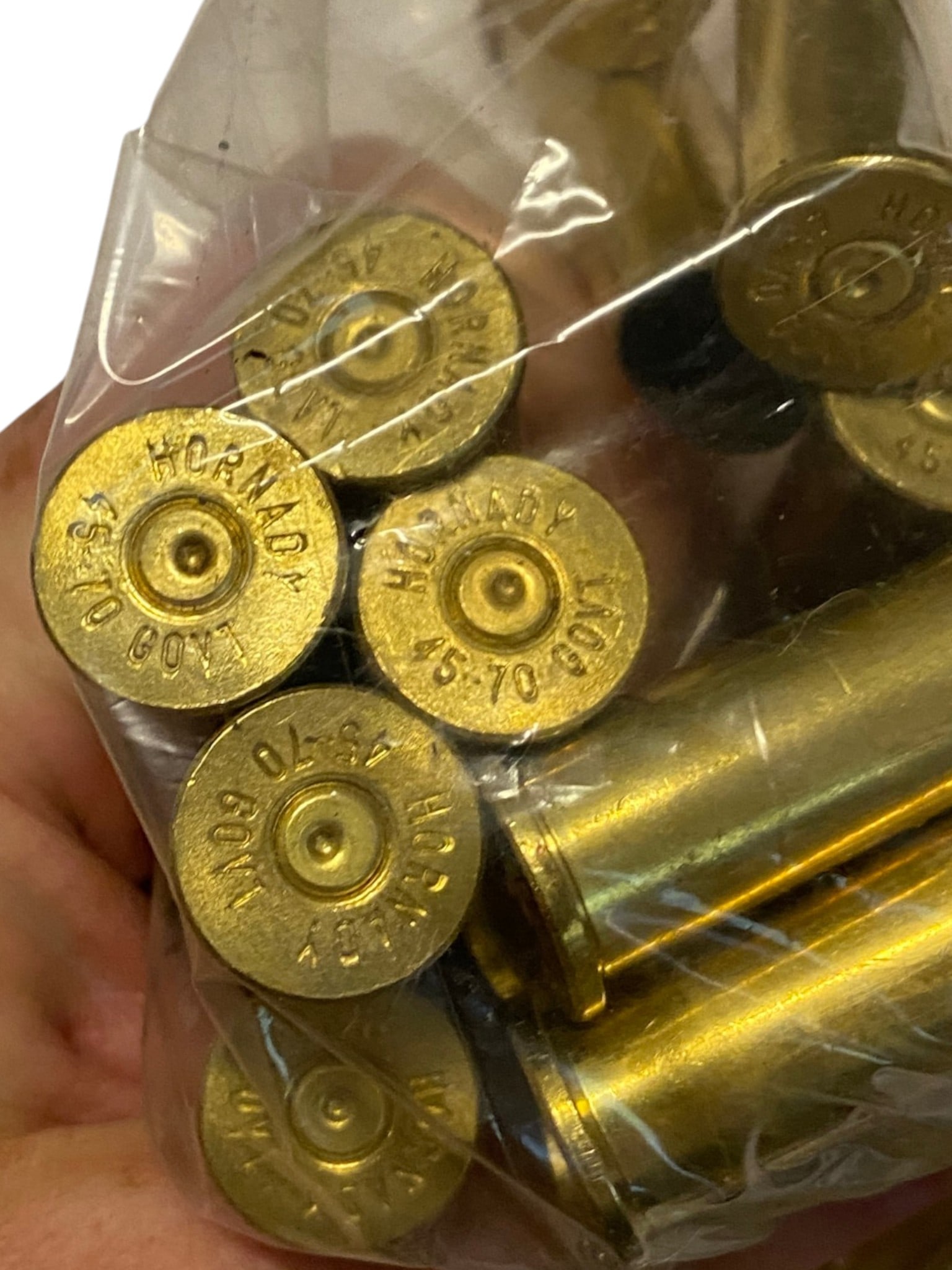 Approx. (35) .45-70 GOVT. Shot Brass for Reloading - 2