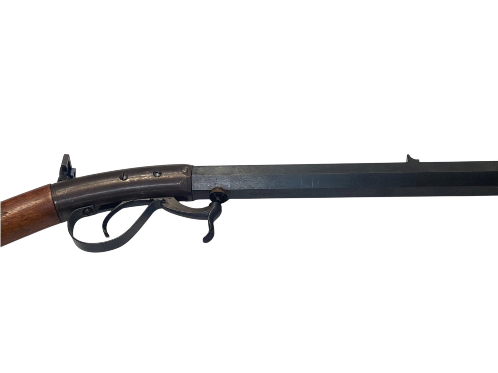 RARE Numrich Arms Hopkins & Allen "The .45 CAL Target" Under Hammer Percussion Rifle - 9