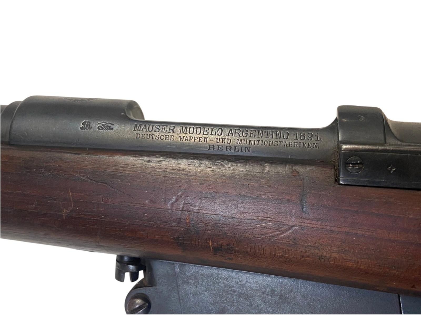 1899 DWM Argentine Military Mauser M1891 Bolt Action 7.65x53mm Cavalry Carbine with Argentine Crest - 9