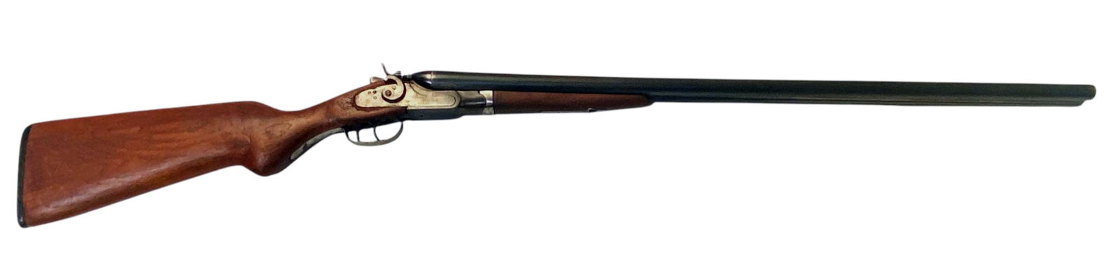Barrett Gun Company 12 GA SXS Double Barrel Hammer Shotgun