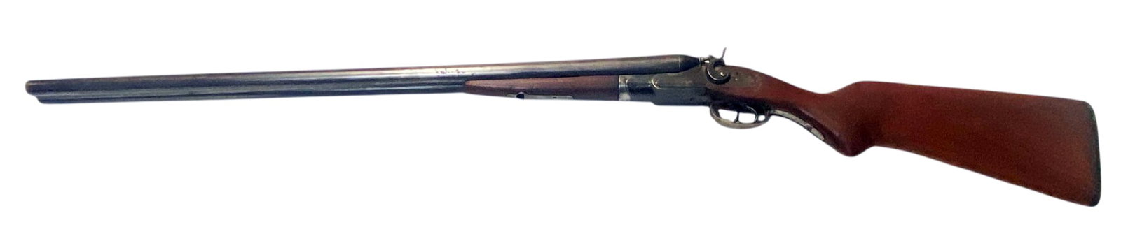 Barrett Gun Company 12 GA SXS Double Barrel Hammer Shotgun - 2