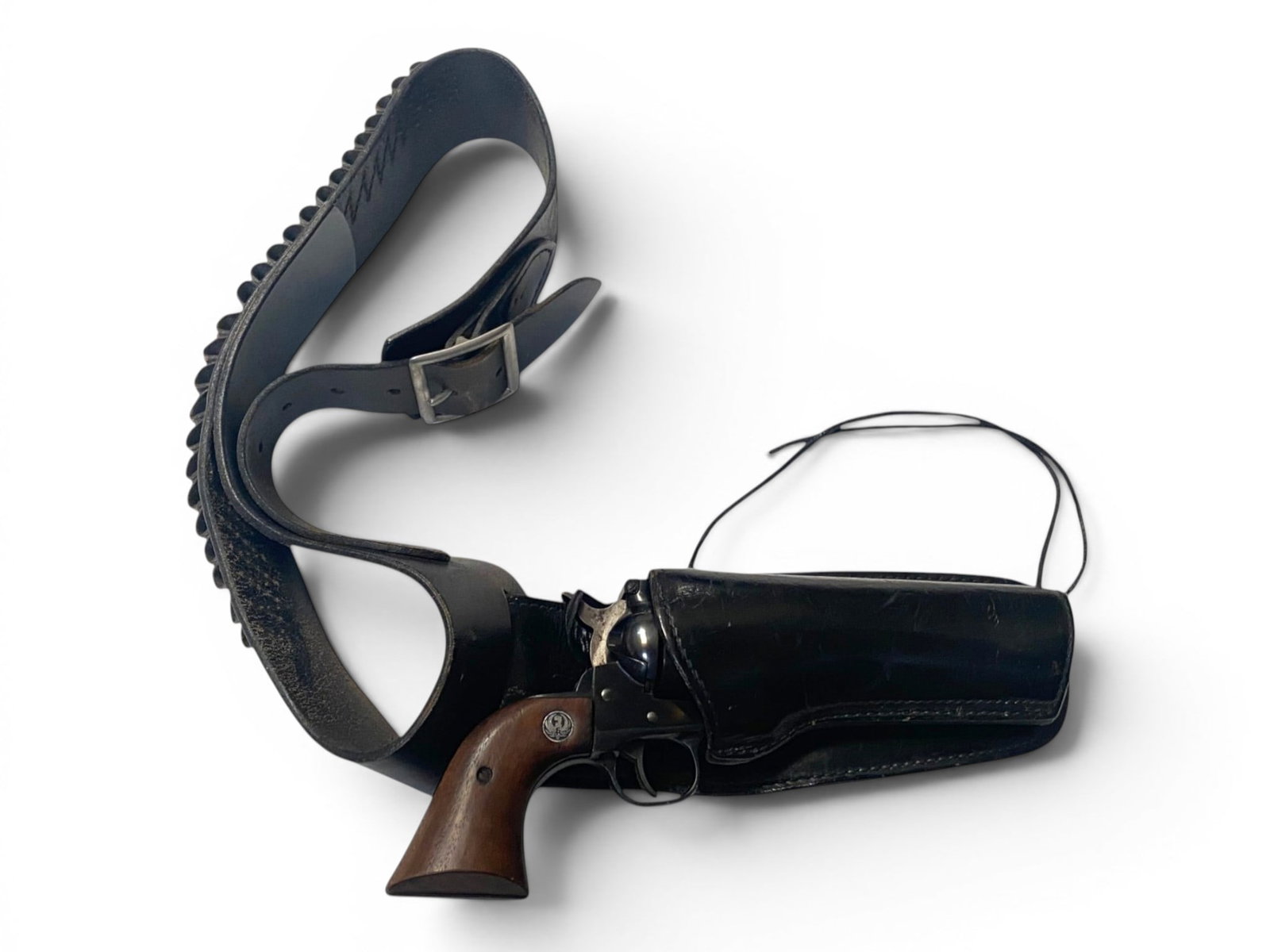 1974 Ruger New Model Blackhawk .357 MAGNUM Revolver with Cowboy Holster - 16