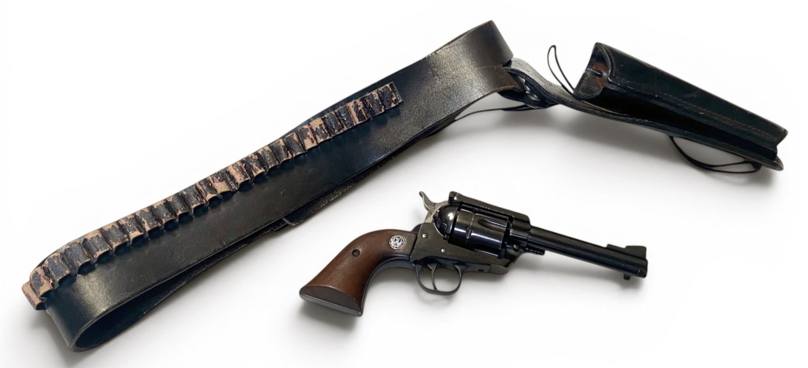 1974 Ruger New Model Blackhawk .357 MAGNUM Revolver with Cowboy Holster