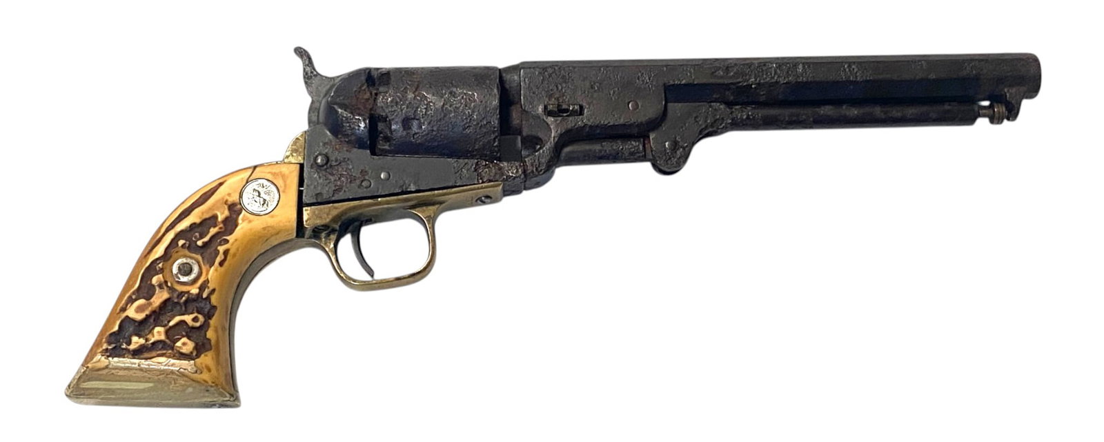 Antique 1869 Excavated Relic Colt Navy Model 1851 Single Action .36 CAL Percussion Revolver - 2