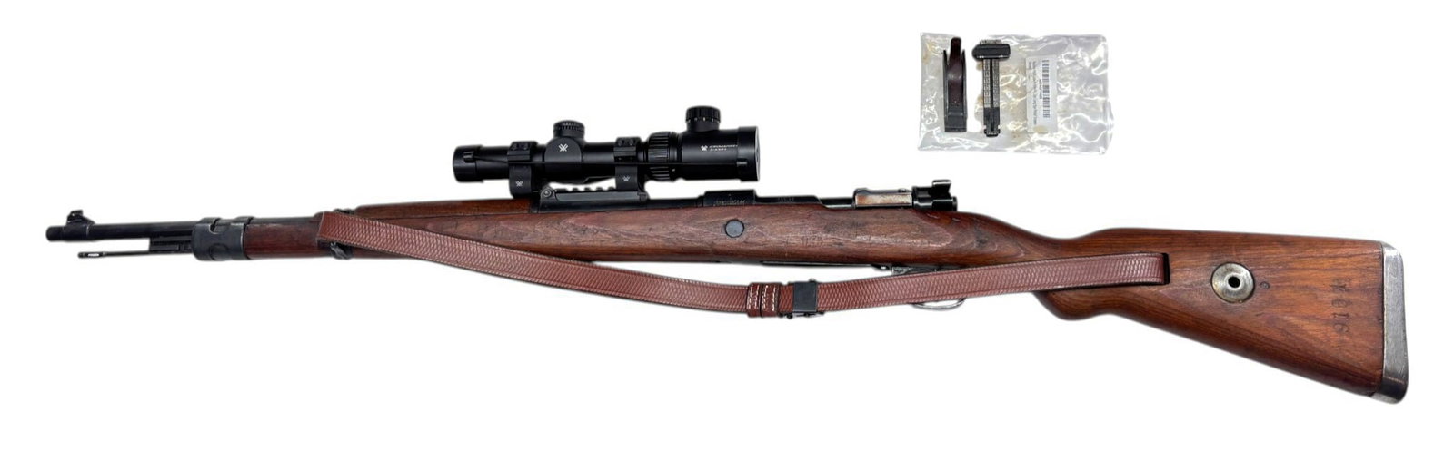 Excellent German / Yugo Zastava Model M98/48 Bolt-Action 8MM Mauser Rifle with Vortex Scope/Sling