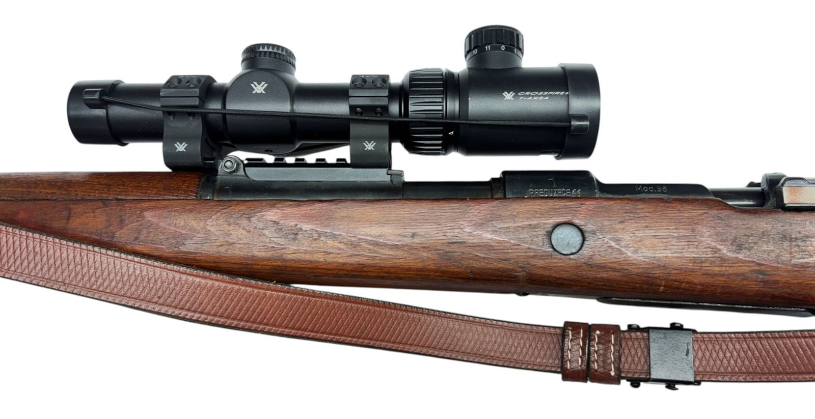 Excellent German / Yugo Zastava Model M98/48 Bolt-Action 8MM Mauser Rifle with Vortex Scope/Sling - 7