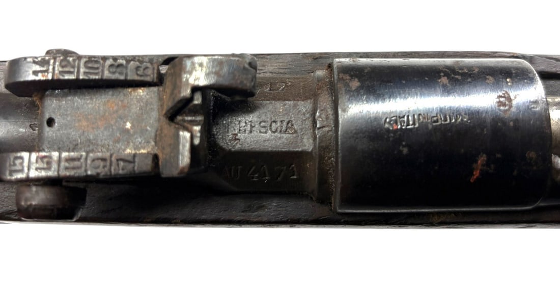 WWI / WWII 1917 Italian Brescia M91 TS 6.5x52mm CARCANO Bolt Action Carbine - 12