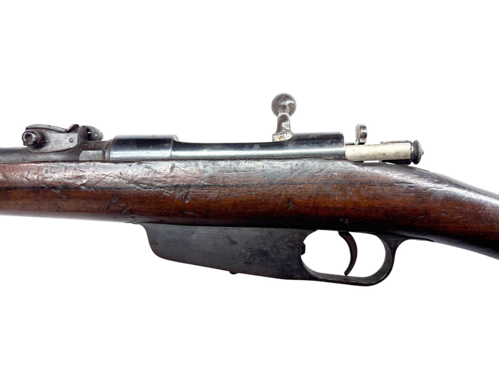 WWI / WWII 1917 Italian Brescia M91 TS 6.5x52mm CARCANO Bolt Action Carbine - 4