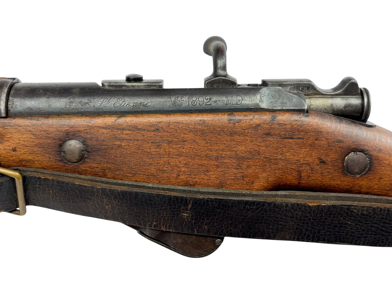 French WWI St. Etienne Berthier Mle. 1892 M16 Bolt Action 8mm LEBEL Carbine w/ Sling - 7