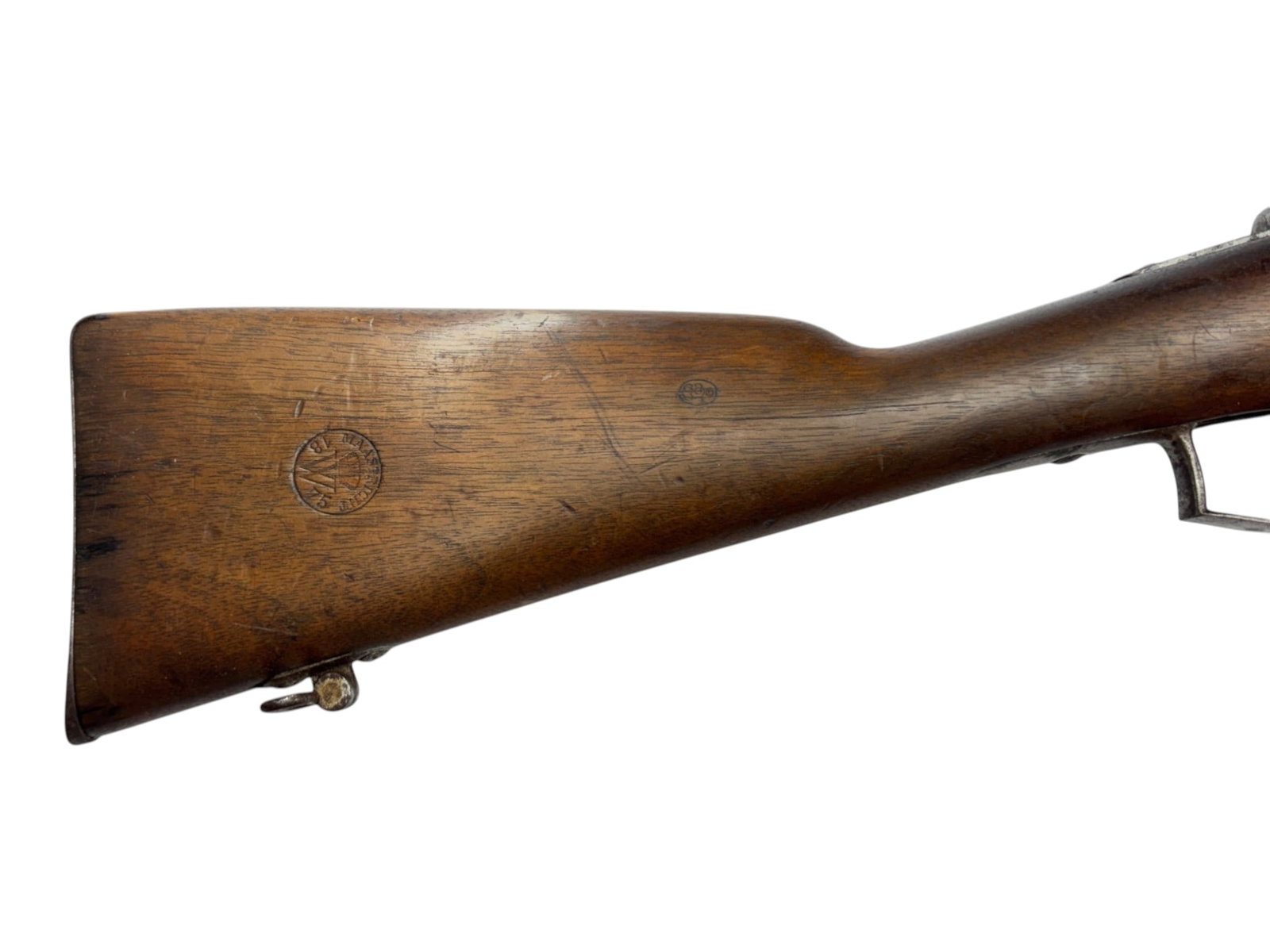 Antique P. Stevens 1875 Dutch Beaumont-Vitali M1871/88 11mm Bolt Action Magazine Rifle - 3