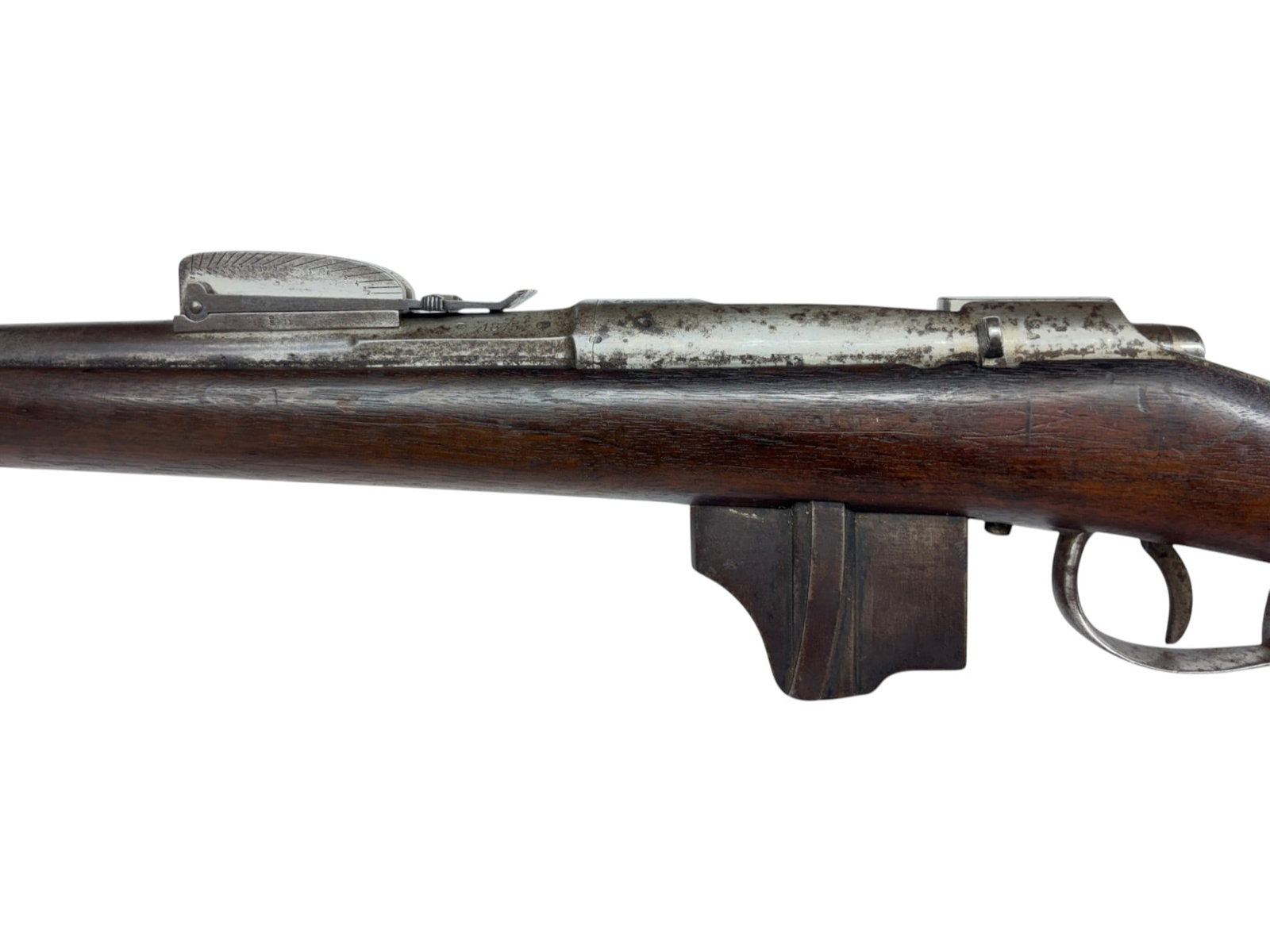 Antique P. Stevens 1875 Dutch Beaumont-Vitali M1871/88 11mm Bolt Action Magazine Rifle - 8