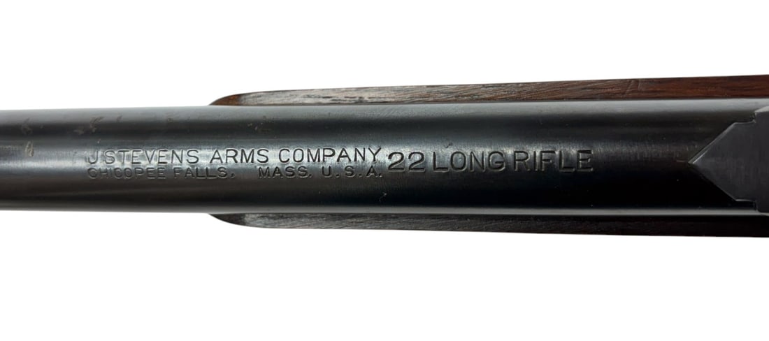J. Stevens "Favorite" M1915 Single-Shot .22 LR Falling-Block Rifle with Combination Tang Sight - 6