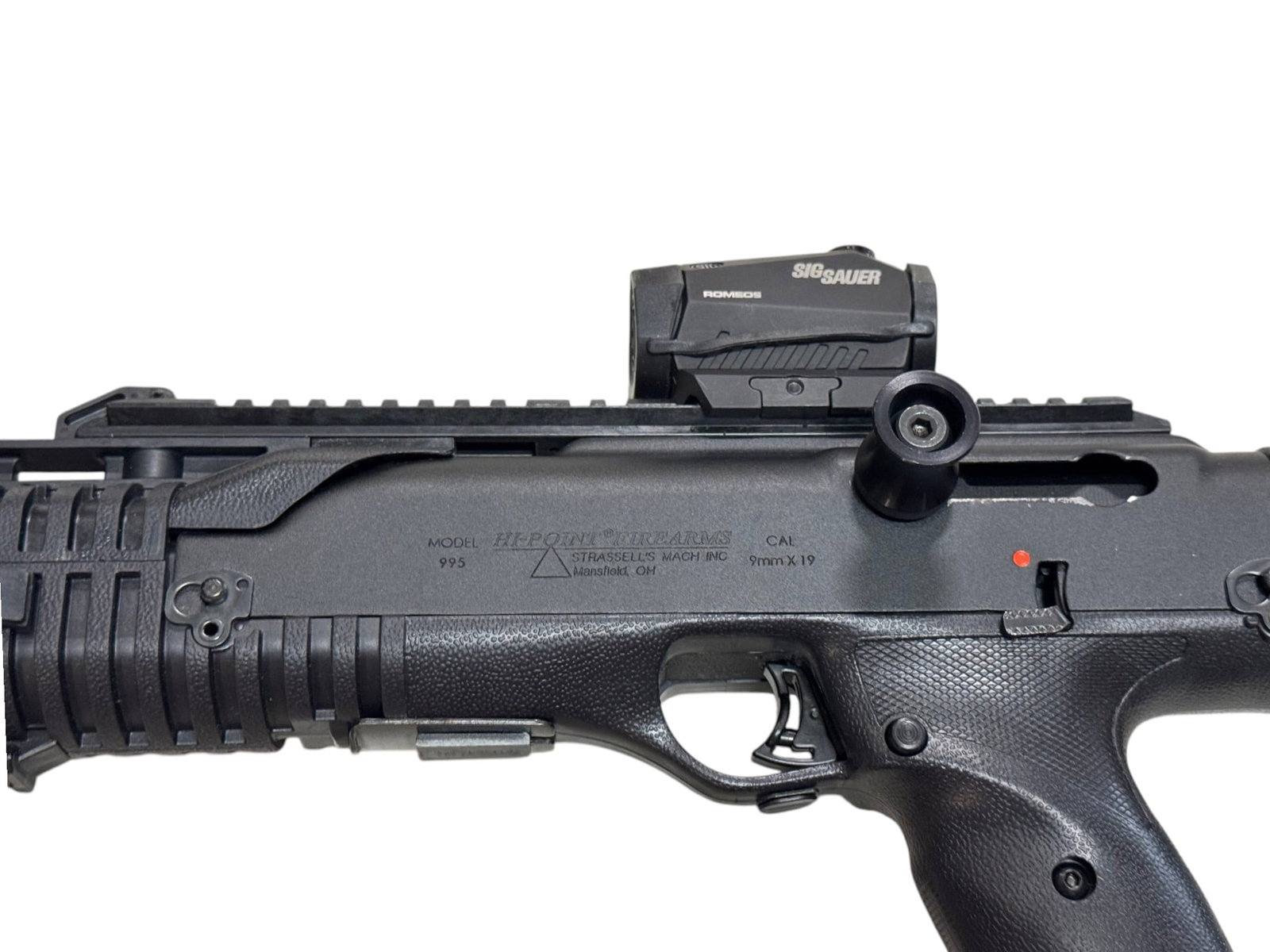 Hi-Point Model 995 Carbine Semi-Automatic 9mm Rifle in Hard Case w/ Romeo5 Red Dot & More - 5