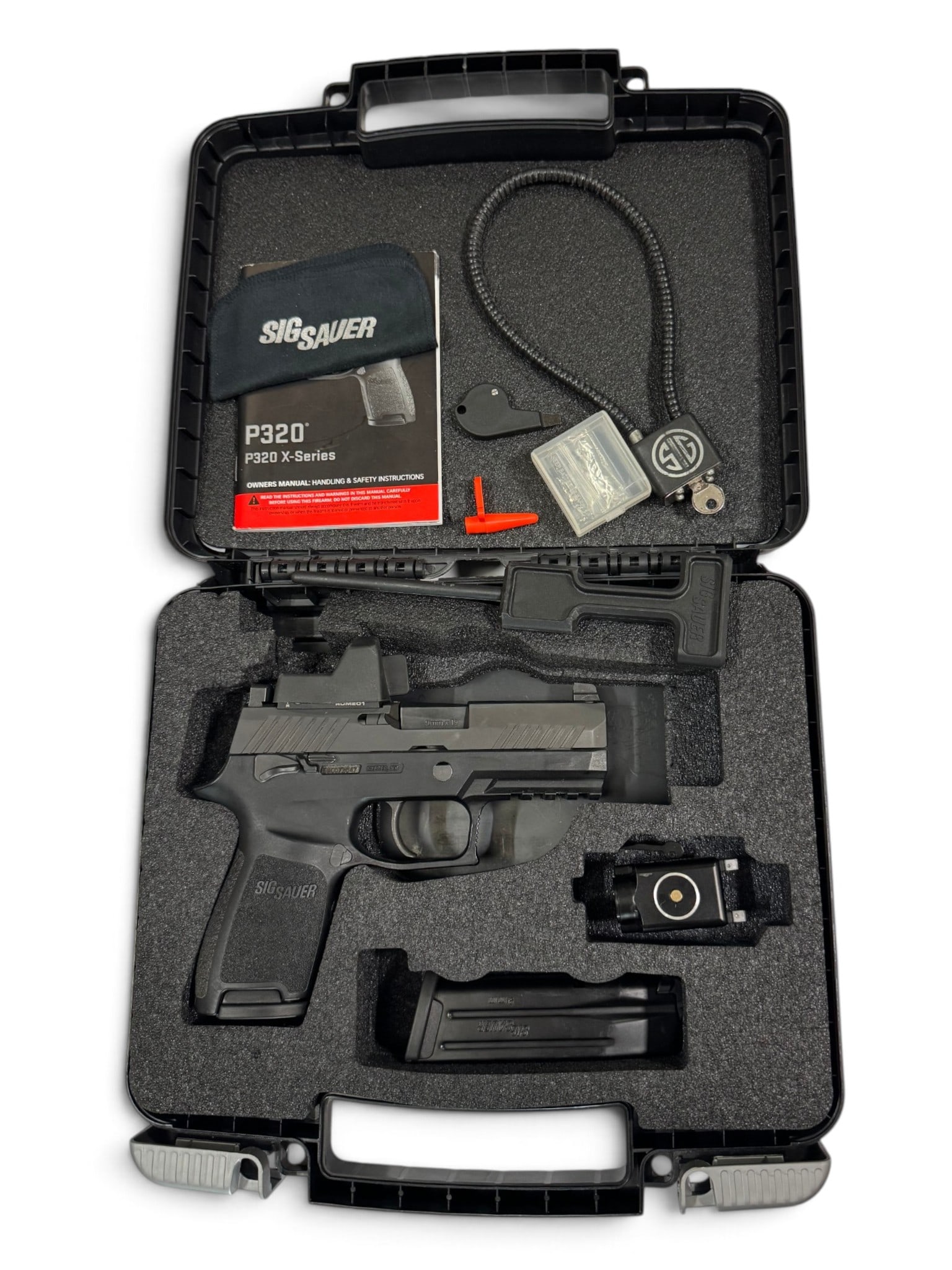 LNIB Sig Sauer Model P320 XCompact Semi-Automatic 9mm Pistol in Box w/ Romeo 1 Red Dot Optic & Li... - 2