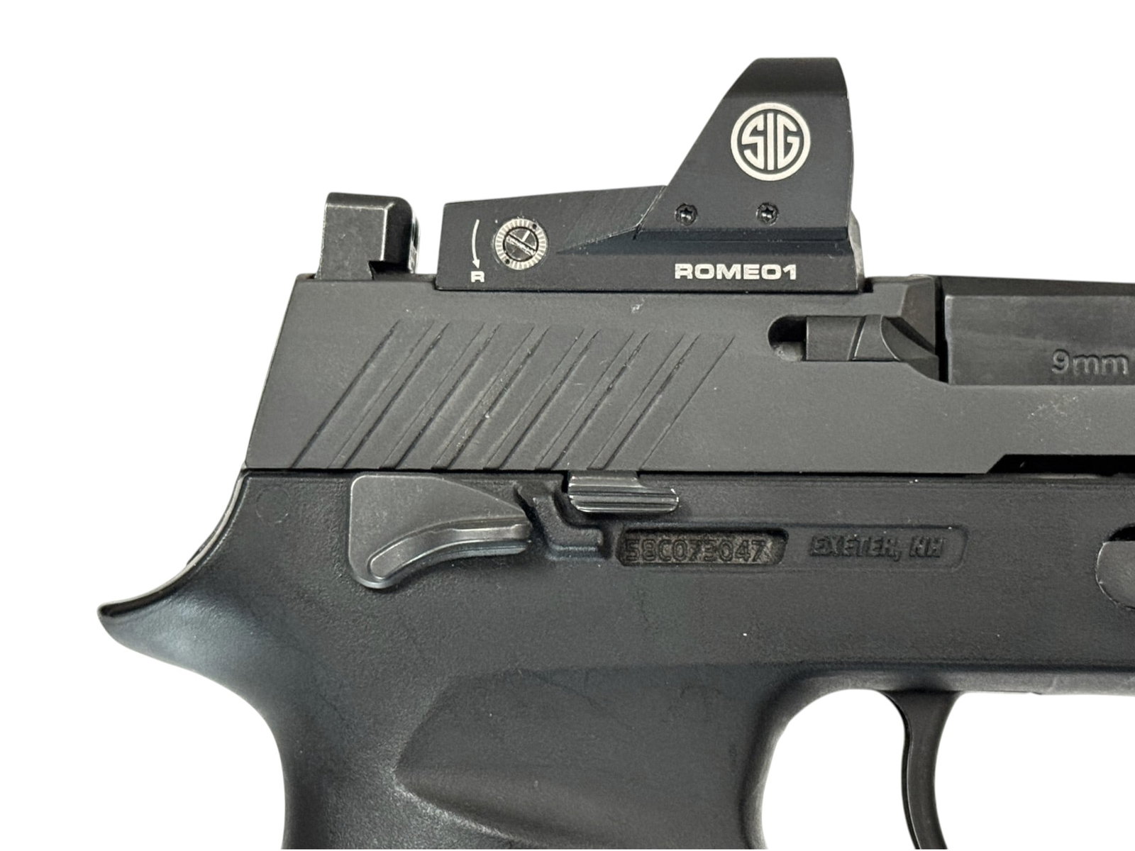 LNIB Sig Sauer Model P320 XCompact Semi-Automatic 9mm Pistol in Box w/ Romeo 1 Red Dot Optic & Li... - 8