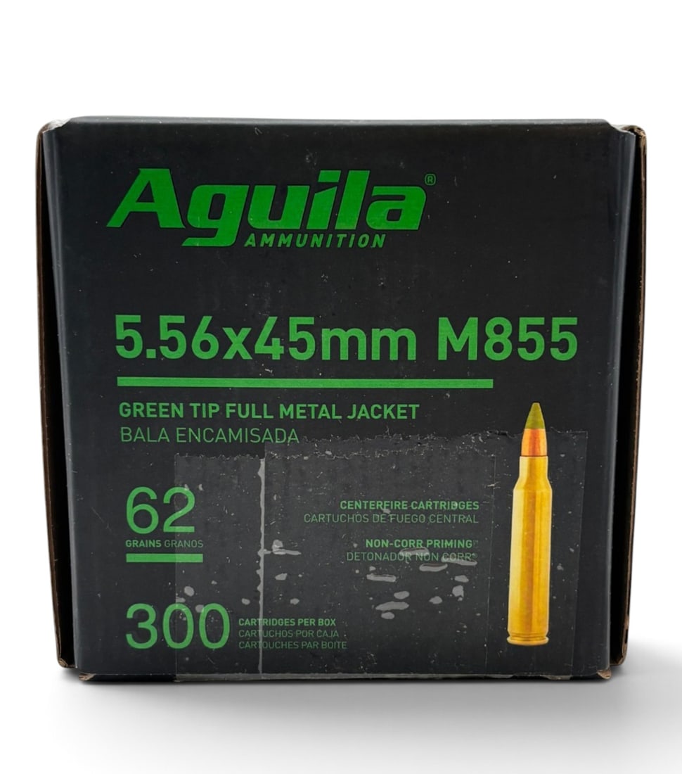 NIB 300rds. of 5.56mm 62gr. Aguilla Specialty Ammunition: See Photos!