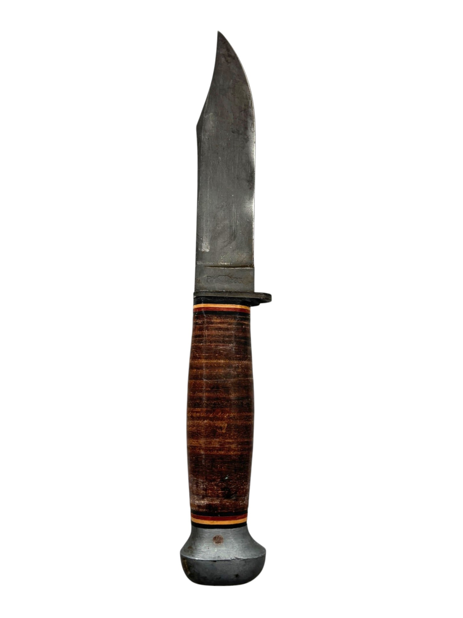 Scarce WWII USN Mark 1 Fighting Knife with Correct USN Mark 1 Scabbard for the US Navy - 6