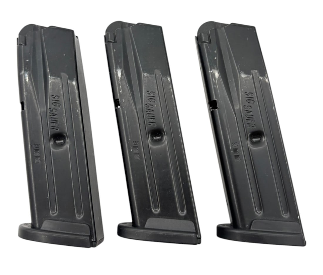 (3) Factory Sig Sauer P320 Compact 10rd. 9mm Magazines - 2