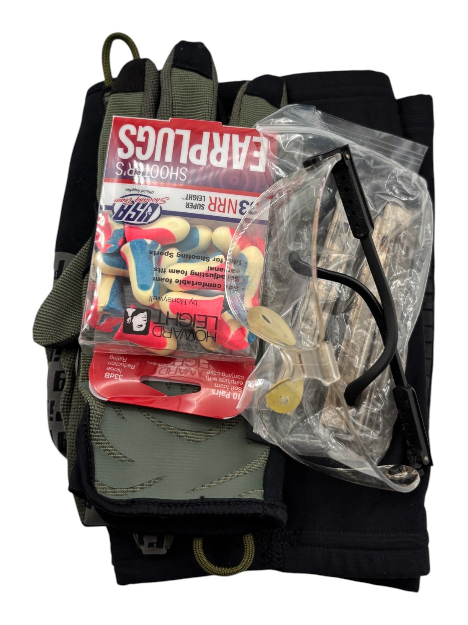 Orca Tactical Range Bag with Shooter Glasses, Ear Plugs, PIG Shooter Gloves, and TEFLX Knee Pads - 2